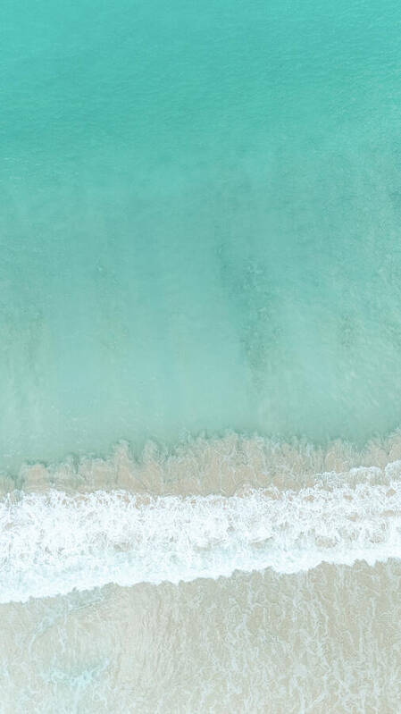 Flamenco Flows - Flamenco Beach, Puerto Rico - Art Print