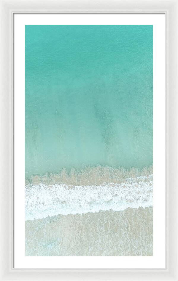 Flamenco Flows - Flamenco Beach, Puerto Rico - Framed Print