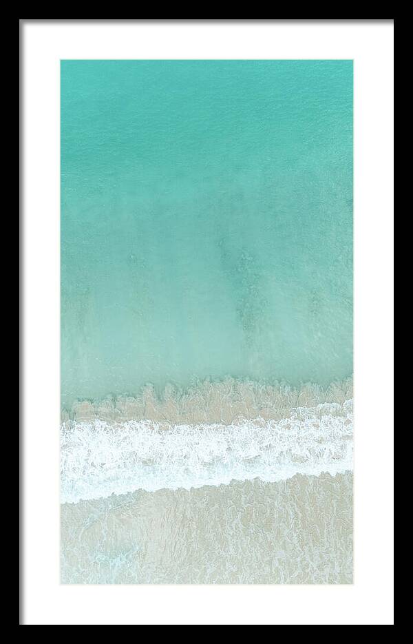 Flamenco Flows - Flamenco Beach, Puerto Rico - Framed Print