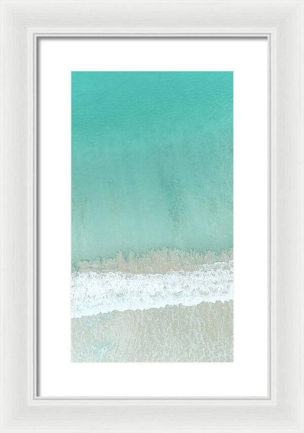 Flamenco Flows - Flamenco Beach, Puerto Rico - Framed Print