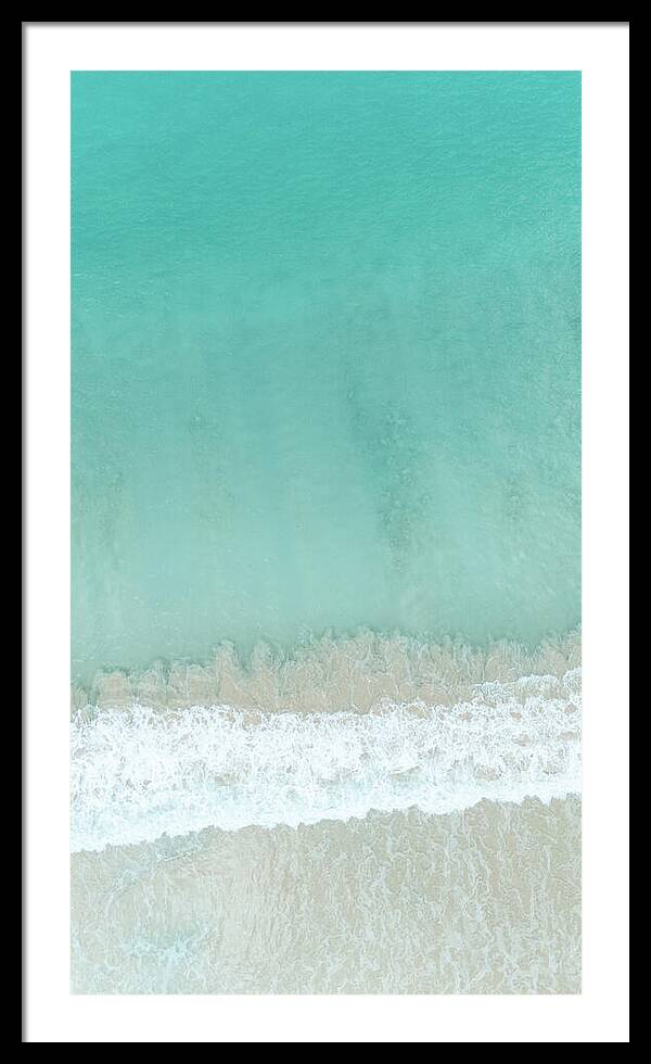 Flamenco Flows - Flamenco Beach, Puerto Rico - Framed Print
