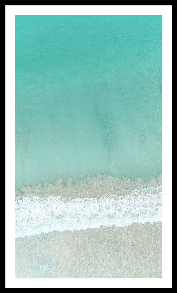 Flamenco Flows - Flamenco Beach, Puerto Rico - Framed Print