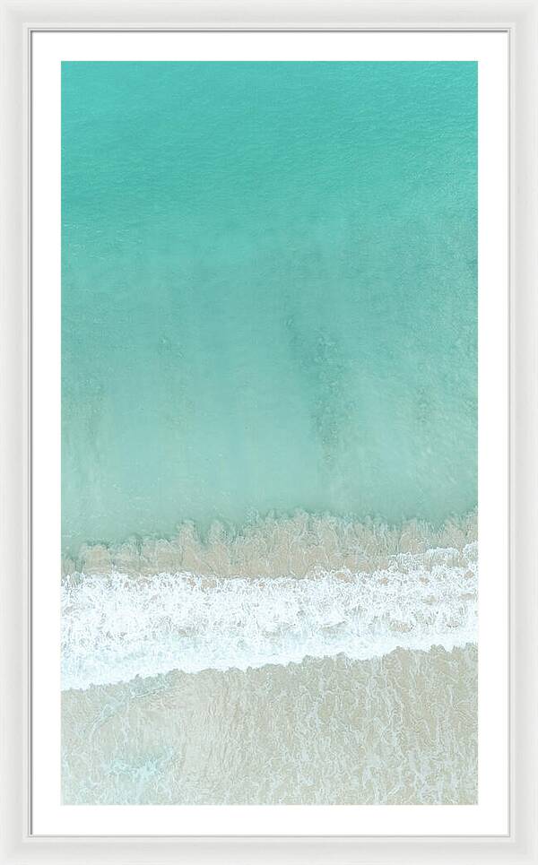 Flamenco Flows - Flamenco Beach, Puerto Rico - Framed Print