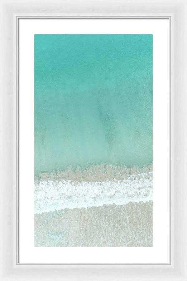 Flamenco Flows - Flamenco Beach, Puerto Rico - Framed Print