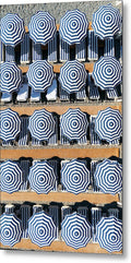 Ruhl Plage Paradise - Nice, France - Metal Print