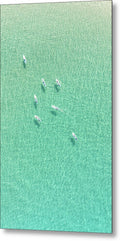 Wailea Waters - Maui, Hawaii - Metal Print